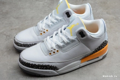 CK9246-108 Orange”  Retro“Laser JORDAN 3 1121